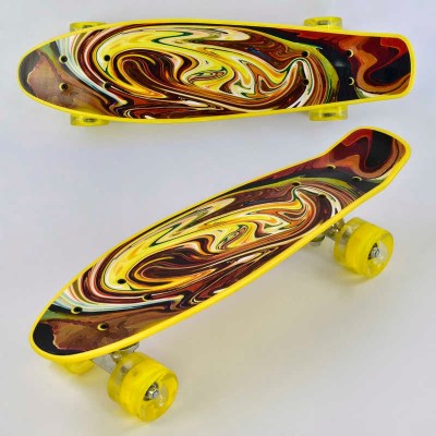Скейт Р 13609 Best Board, дошка = 55см, колеса PU, світло, d = 6см в магазині autoplus, з доставкою по Україні, краща ціна