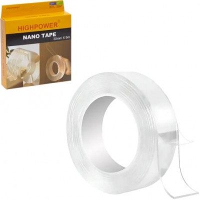 Скотч двосторонній NANO Tape 3см*5м HP1628/1609 прозорий у магазині autoplus, з доставкою по Україні, краща ціна