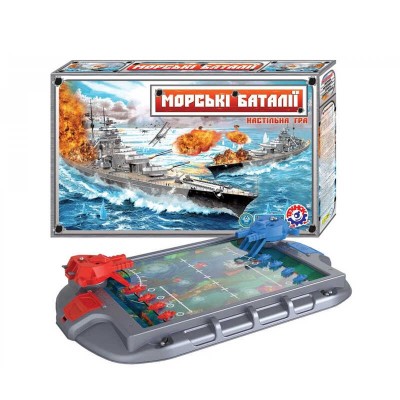 Настільна гра "Морські баталії" 1110 "Technok Toys"