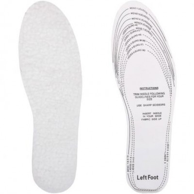 Устілки для взуття білі з хутром, мультирозмір Х2-149