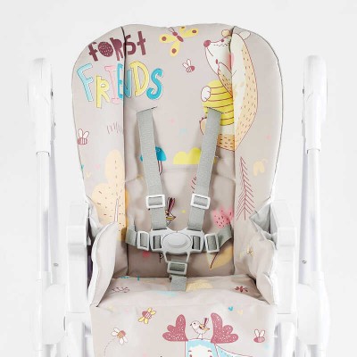 Стільчик для годування Joy K-01201 мягкий чохол ПВХ, 4 колеса, з’ємний столик, кошик в магазині autoplus, з доставкою по Україні, краща ціна
