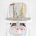 Стільчик для годування Joy K-01201 мягкий чохол ПВХ, 4 колеса, з’ємний столик, кошик в магазині autoplus, з доставкою по Україні, краща ціна