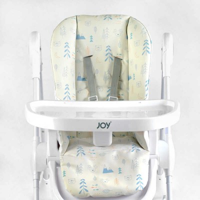 Стільчик для годування Joy K-11058 мягкий чохол ПВХ, 4 колеса, з’ємний столик, кошик в магазині autoplus, з доставкою по Україні, краща ціна