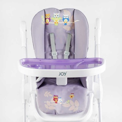Стільчик для годування Joy K-60290 мягкий чохол ПВХ, 4 колеса, з’ємний столик, кошик в магазині autoplus, з доставкою по Україні, краща ціна