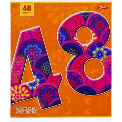 Зошит кольоровий 48 аркушів, клітинка 3389 N у магазині autoplus, з доставкою по Україні, краща ціна