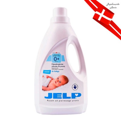 0+ Гіпоалергенне молочко для прання білого 1,5 л 90010 / 5713183900108 (6) "JELP" в магазині autoplus, з доставкою по Україні, краща ціна