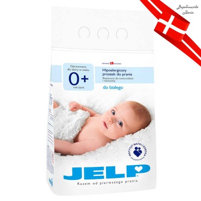 0+ Гіпоалергенний пральний порошок для білого 4,0кг 80004 / 5720233800042 (2) JELP в магазині autoplus, з доставкою по Україні, краща ціна