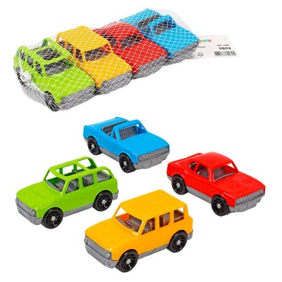 Набір автомобілів 9895 (16) "Technok Toys", 4 штуки, в сітці