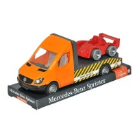 Автомобіль "Mercedes-Benz Sprinter" евакуатор (помаранчевий) на планшетці 39710 "Tigres"