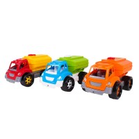 Бензовоз 6337 3 кольори, Tehnok Toys