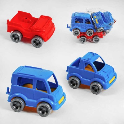 Набір авто Kid cars Sport 3 шт. (джип + пікап + автобус) 39892 Tigres