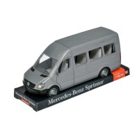 Автомобіль "Mercedes-Benz Sprinter" 39707 "Tigres", "Пасажирський" СІРИЙ, масштаб 1:24, рухомі елементи, в плівці