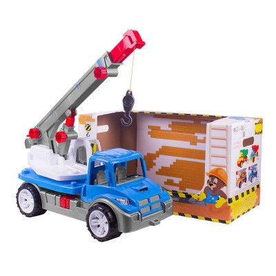 Машина Автокран 3893 колір синій Technok Toys