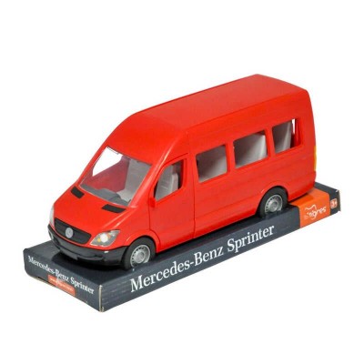 Автомобіль "Mercedes-Benz Sprinter" пасажирський (червоний) в плівці 39705 (6) "Tigres"