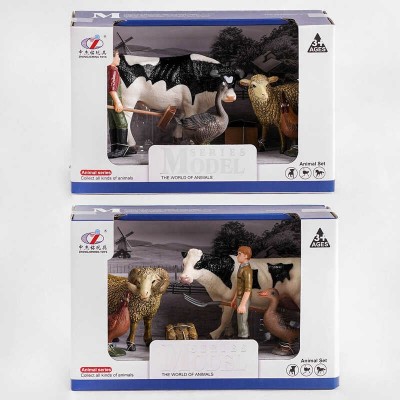 Набір тварин Q 9899 X 15 Сільськогосподарські тварини , 2 види, 6 елементів в магазині autoplus, з доставкою по Україні, краща ціна
