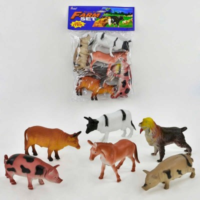 Набір тварин Н 636 Сільськогосподарські тварини , 6 шт у пакеті в магазині autoplus, з доставкою по Україні, краща ціна