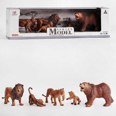Набір тварин Q 9899 D 47 Дикі тварини , 5 фігурок тварин в магазині autoplus, з доставкою по Україні, краща ціна