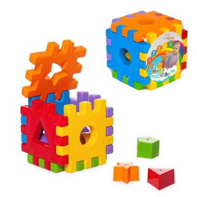 Іграшка розвиваюча Чарівний куб 12 ел. 39176 (27) Tigres