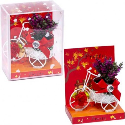 Набор подарочный "Декоративный велосипед с цветочком" 13-148 у магазині autoplus, з доставкою по Україні, краща ціна