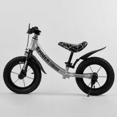 Велобіг 12'' CORSO SPIDER 67431 алюмінієва рама, переднє ручне гальмо, підніжка, захисні крила в магазині autoplus, з доставкою по Україні, краща ціна