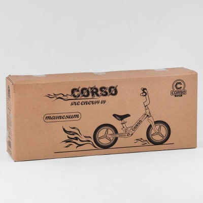 Велобіг Corso 66650 колеса 12 надувні, магнієва рама, магнієвий руль в магазині autoplus, з доставкою по Україні, краща ціна