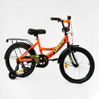 Велосипед 18" дюймів 2-х колісний "CORSO" MAXIS CL-18964 ручне гальмо, дзвіночок, додаткові колеса, ЗІБРАНИЙ НА 75