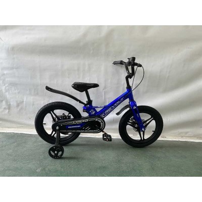 Дитячий велосипед 16 дюймів CORSO «REVOLT» MG-16469 МАГНІЄВА РАМА, ЛИТІ ДИСКИ, ДИСКОВІ ГАЛЬМА, зібран на 75