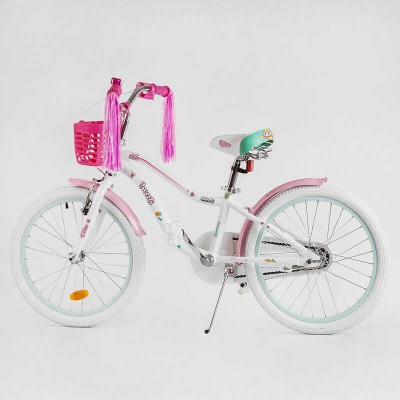 Дитячий велосипед 20 дюймів CORSO Sweety SW-20603 / 206037 БІЛИЙ, алюмінієва рама 11’ в магазині autoplus, з доставкою по Україні, краща ціна