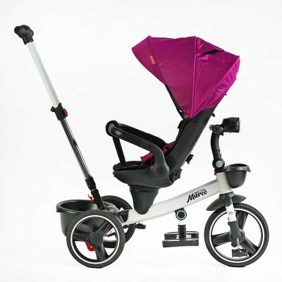 Велосипед 9155 / 365-18 BestTrike "Marco" поворотне сидіння, складне кермо, колеса з прогумованим PU, кошик, телескопічна ручка, фара музична в магазині autoplus, з доставкою по Україні, краща ціна