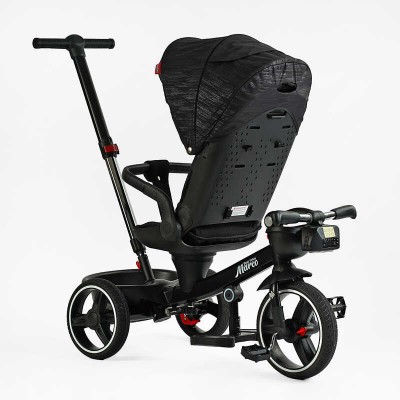 Велосипед 9155 / 365-12 BestTrike "Marco" поворотне сидіння, складне кермо, колеса з прогумованим PU, кошик, телескопічна ручка, фара музична в магазині autoplus, з доставкою по Україні, краща ціна