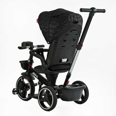 Велосипед 9155 / 365-12 BestTrike "Marco" поворотне сидіння, складне кермо, колеса з прогумованим PU, кошик, телескопічна ручка, фара музична в магазині autoplus, з доставкою по Україні, краща ціна
