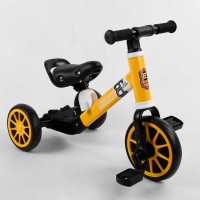 Велосипед 3-х колісний 71616 Best Trike , 2в1, велобіг, металева рама, піно колесо EVA, переднє d = 21см, заднє d = 17см