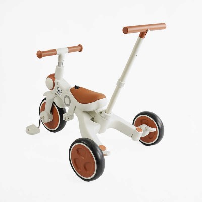 Велосипед-трансформер 3-х кол. BS-12-707 Best Trike матеріал рами нейлон, переднє колесо EVA 10``, задні колеса EVA 8``, батьківська ручка в магазині autoplus, з доставкою по Україні, краща ціна
