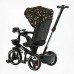 Велосипед 9155 / 390-07 BestTrike "Marco" поворотне сидіння, складне кермо, колеса з прогумованим PU, кошик, телескопічна ручка, фара музична в магазині autoplus, з доставкою по Україні, краща ціна