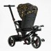 Велосипед 9155 / 390-07 BestTrike "Marco" поворотне сидіння, складне кермо, колеса з прогумованим PU, кошик, телескопічна ручка, фара музична в магазині autoplus, з доставкою по Україні, краща ціна