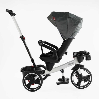 Велосипед 9155 / 603-85 BestTrike "Marco" поворотне сидіння, складне кермо, колеса з прогумованим PU, кошик, телескопічна ручка, фара музична в магазині autoplus, з доставкою по Україні, краща ціна
