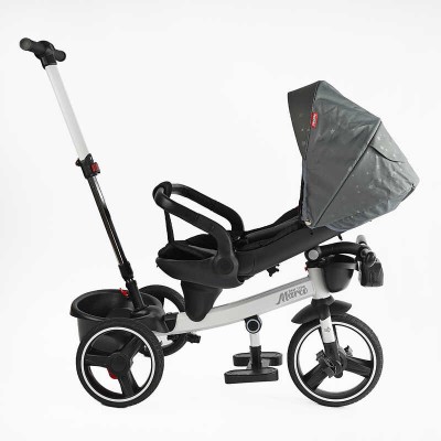 Велосипед 9155 / 603-85 BestTrike "Marco" поворотне сидіння, складне кермо, колеса з прогумованим PU, кошик, телескопічна ручка, фара музична в магазині autoplus, з доставкою по Україні, краща ціна