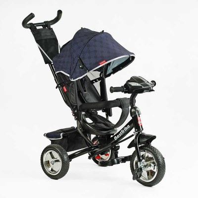 Велосипед 3-х колісний 6588 / 66-311 Best Trike КОЛЕСО ПІНА, d=25см переднє, d=20см задні, фара музична, USB, Bluetooth