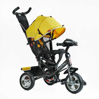 Велосипед 3-х колісний 6588 / 69-584 Best Trike КОЛЕСО ПІНА, d=25см переднє, d=20см задні, фара музична, USB, Bluetooth