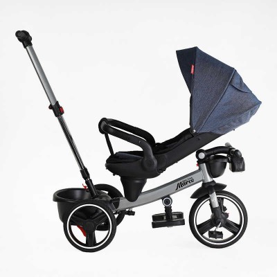 Велосипед 9155 / 303-19 BestTrike "Marco" поворотне сидіння, складне кермо, колеса з прогумованим PU, кошик, телескопічна ручка, фара музична в магазині autoplus, з доставкою по Україні, краща ціна