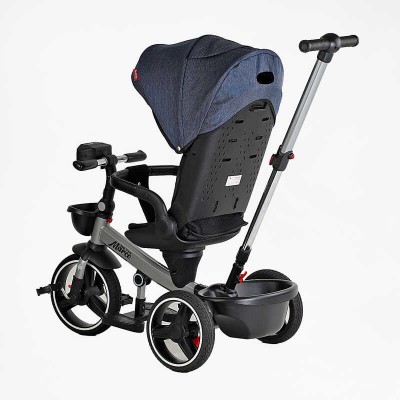Велосипед 9155 / 303-19 BestTrike "Marco" поворотне сидіння, складне кермо, колеса з прогумованим PU, кошик, телескопічна ручка, фара музична в магазині autoplus, з доставкою по Україні, краща ціна