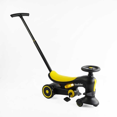 Велосипед-толокар BST-7702 Best Trike матеріал рами нейлон, колеса PU, батьківська ручка