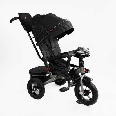 Велосипед 6088 F – 695-12 Best Trike ПОВОРОТНЕ СИДІННЯ, СКЛАДНЕ КЕРМО, ФАРА МУЗИЧНА З USB,Bluetooth НАДУВНІ КОЛЕСА, ПУЛЬТ ВКЛЮЧЕННЯ СВІТЛА І ЗВУКУ
