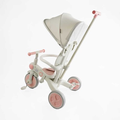 Велосипед-трансформер 3-х кол. BS-12-303 Best Trike матеріал рами нейлон, переднє колесо EVA 10``, задні колеса EVA 8``, батьківська ручка в магазині autoplus, з доставкою по Україні, краща ціна