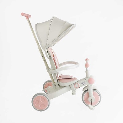 Велосипед-трансформер 3-х кол. BS-12-303 Best Trike матеріал рами нейлон, переднє колесо EVA 10``, задні колеса EVA 8``, батьківська ручка в магазині autoplus, з доставкою по Україні, краща ціна