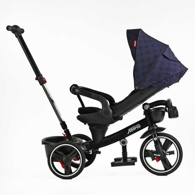 Велосипед 9155 / 331-09 BestTrike "Marco" поворотне сидіння, складне кермо, колеса з прогумованим PU, кошик, телескопічна ручка, фара музична в магазині autoplus, з доставкою по Україні, краща ціна