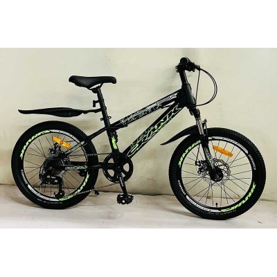 Дитячий спортивний велосипед 20’’ CORSO «Crank» CR-20608 (1) сталева рама, обладнання Saiguan 7 швидкостей, зібран на 75