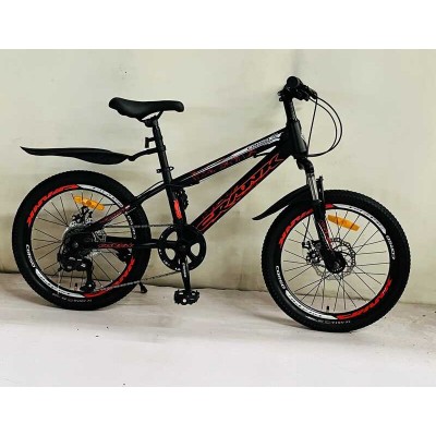 Дитячий спортивний велосипед 20’’ CORSO «Crank» CR-20820 (1) сталева рама, обладнання Saiguan 7 швидкостей, зібран на 75
