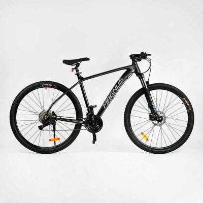 Велосипед Спортивний Corso Magnus 29 MG-61099 рама алюмінієва 21 , гідравлічні гальма Shimano, обладнання L-TWOO 27 швидкостей в магазині autoplus, з доставкою по Україні, краща ціна