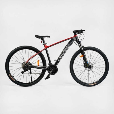 Велосипед Спортивний Corso Magnus 29 MG-70014 рама алюмінієва 19 , гідравлічні гальма Shimano, обладнання L-TWOO 27 швидкостей